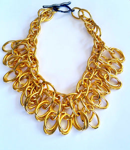 Gold Modern Egyptian Collar
